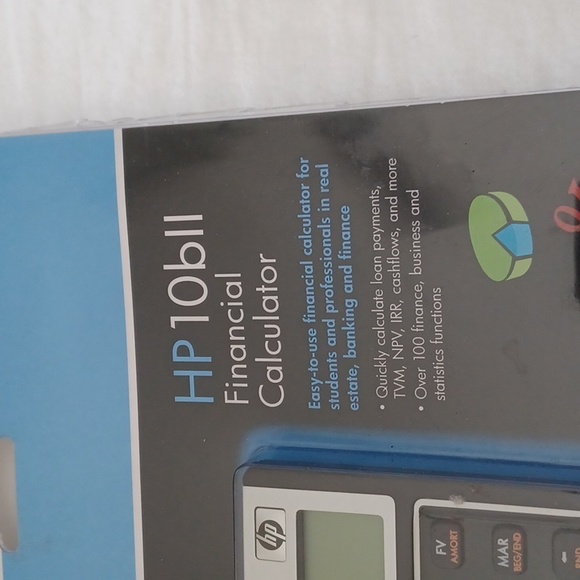 HP 10bll Financial Calculator.New in package! - Picture 2 of 10